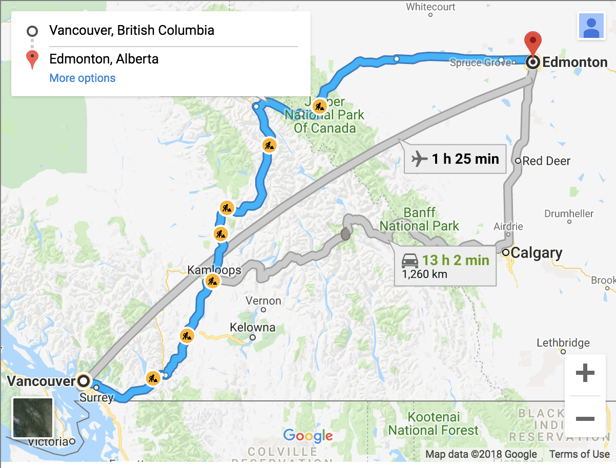 Top 5 MustDo Road Trips In Canada RVezy